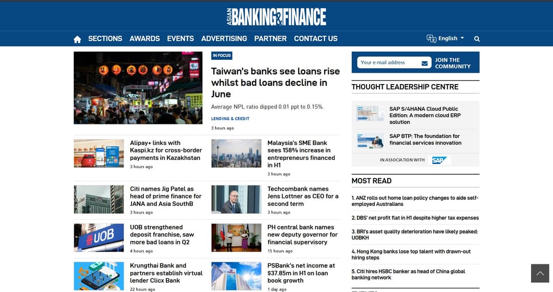 Asian Banking & Finance