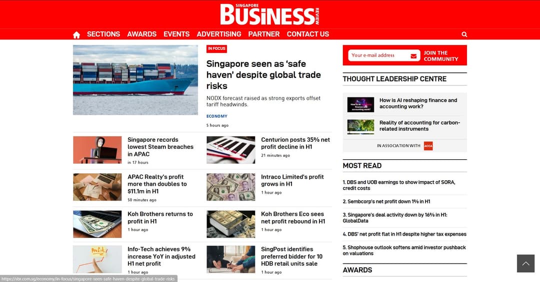 Singapore Business Review